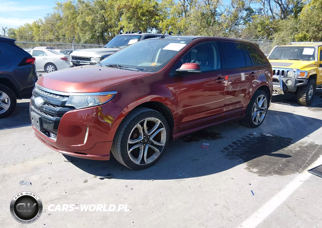 2014 Ford Edge Sport VIN:2FMDK4AK1EBA08404 - 2