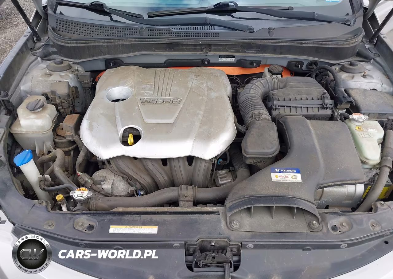 2012 Hyundai Sonata Hybrid VIN:KMHEC4A40CA034164 - 10
