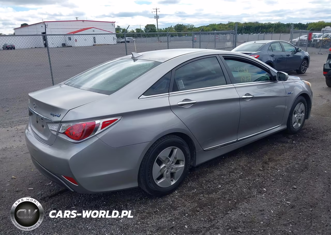 2012 Hyundai Sonata Hybrid VIN:KMHEC4A40CA034164 - 4