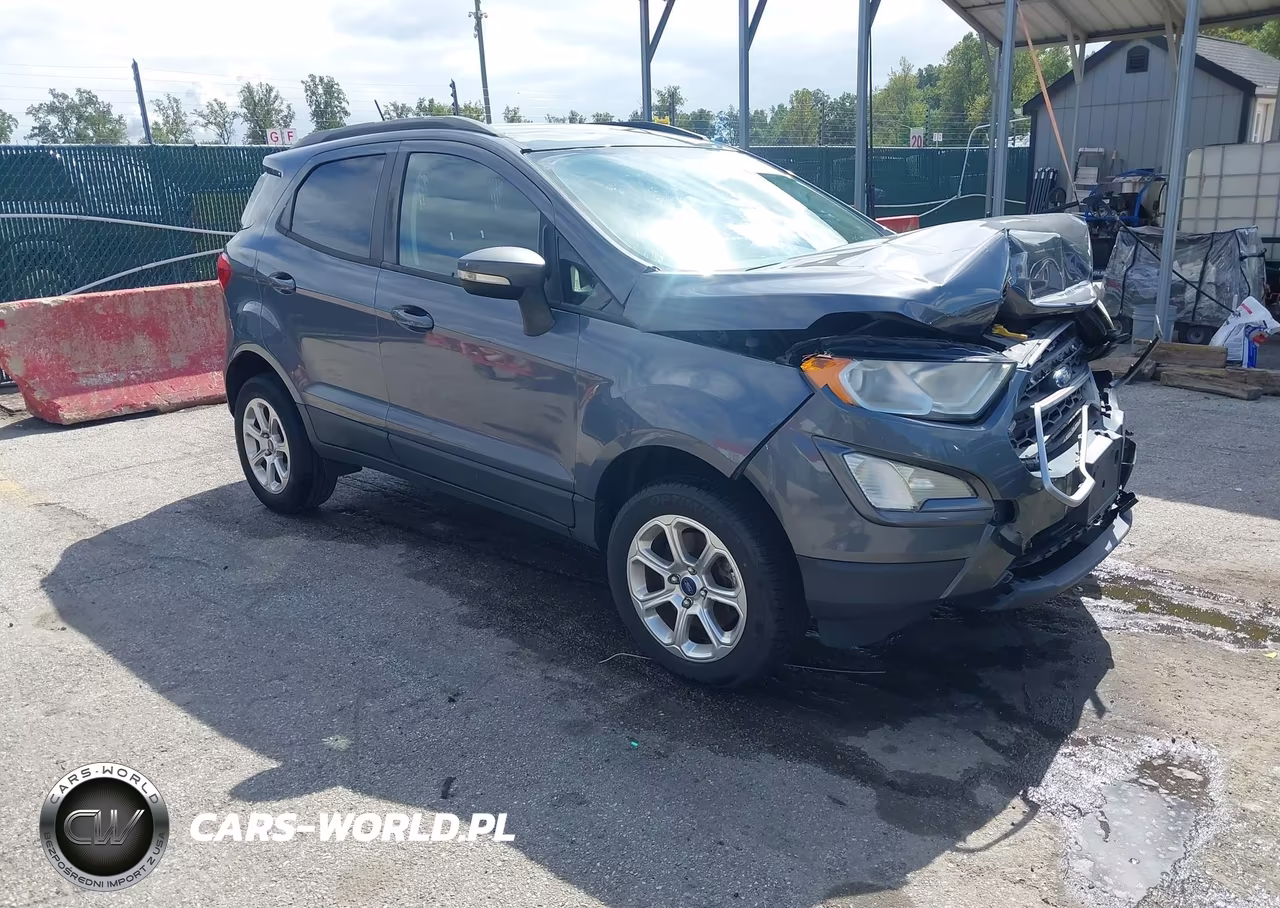 2018 Ford Ecosport Se VIN:MAJ6P1UL7JC171057 - 1