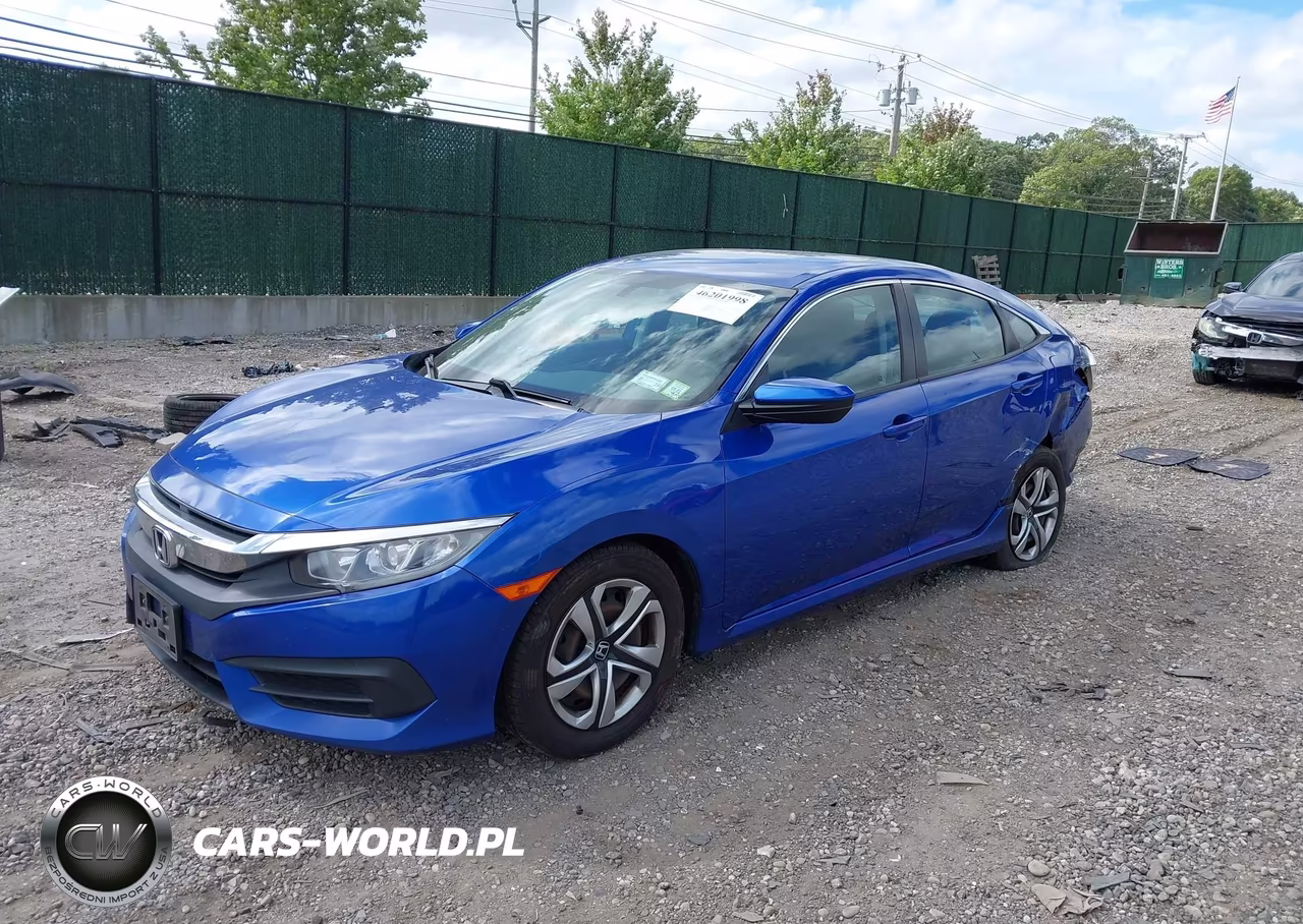 2017 Honda Civic Lx VIN:19XFC2F57HE044967 - 2