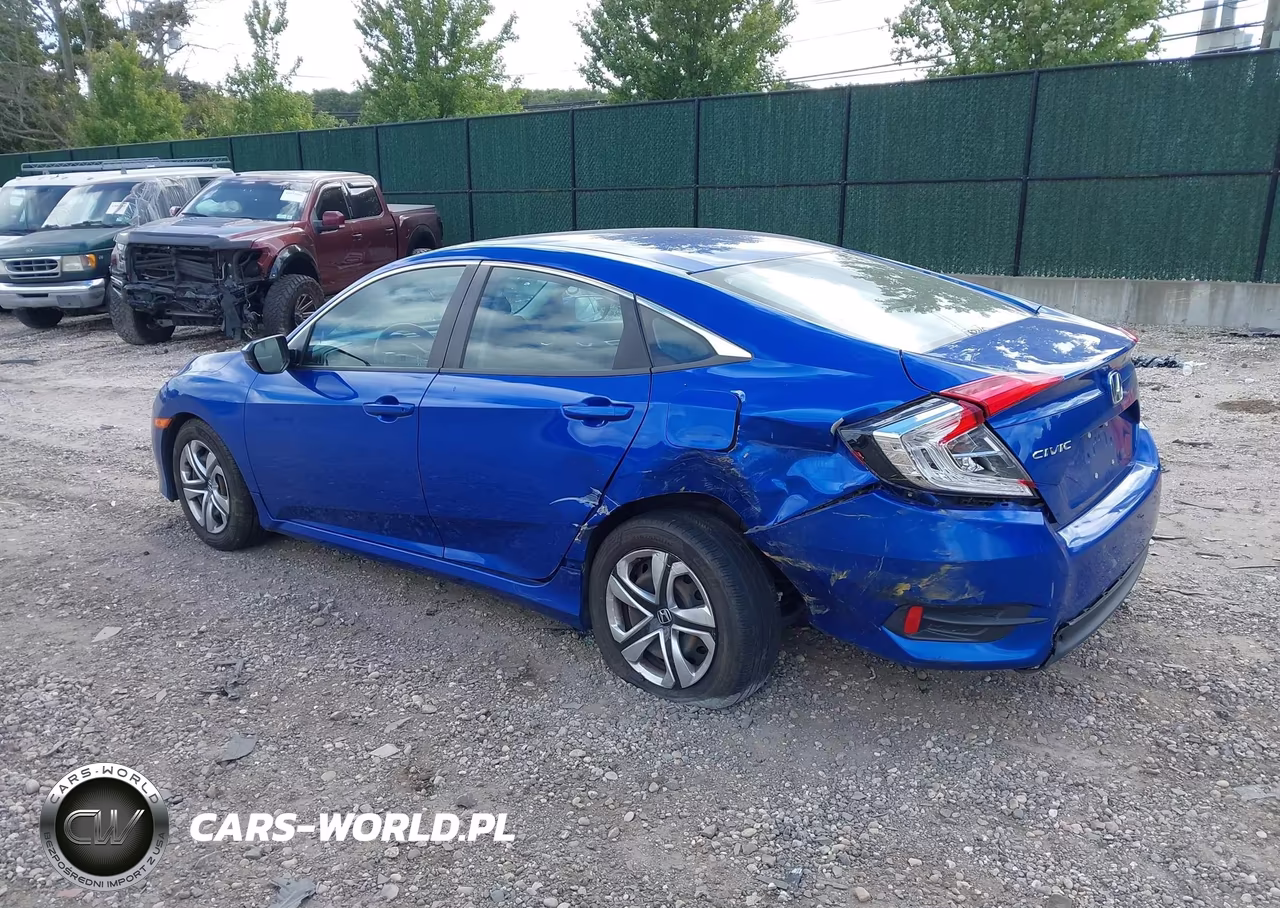 2017 Honda Civic Lx VIN:19XFC2F57HE044967 - 3