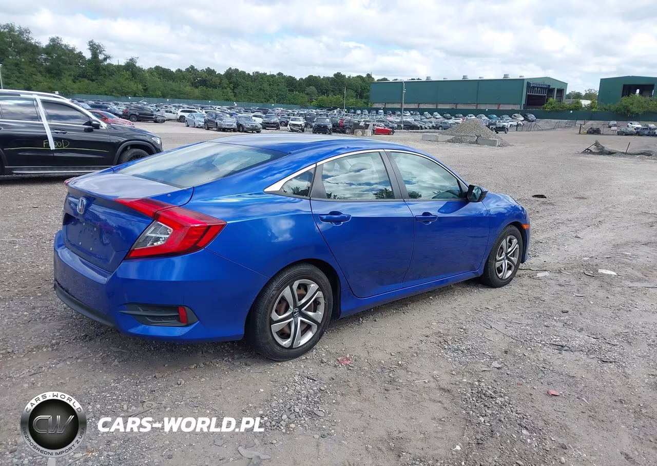 2017 Honda Civic Lx VIN:19XFC2F57HE044967 - 4