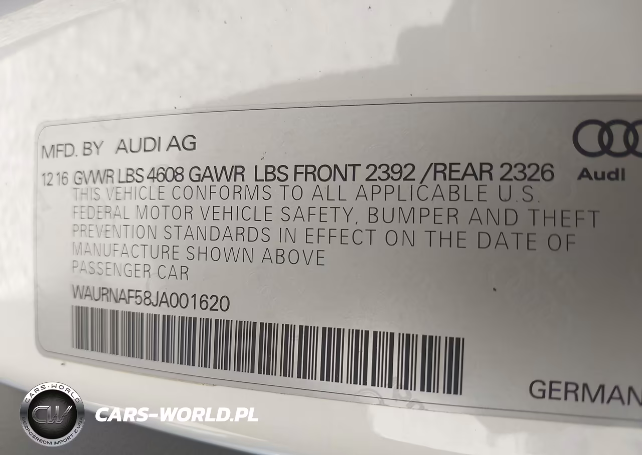 2018 Audi A5 2.0T Premium VIN:WAURNAF58JA001620 - 9
