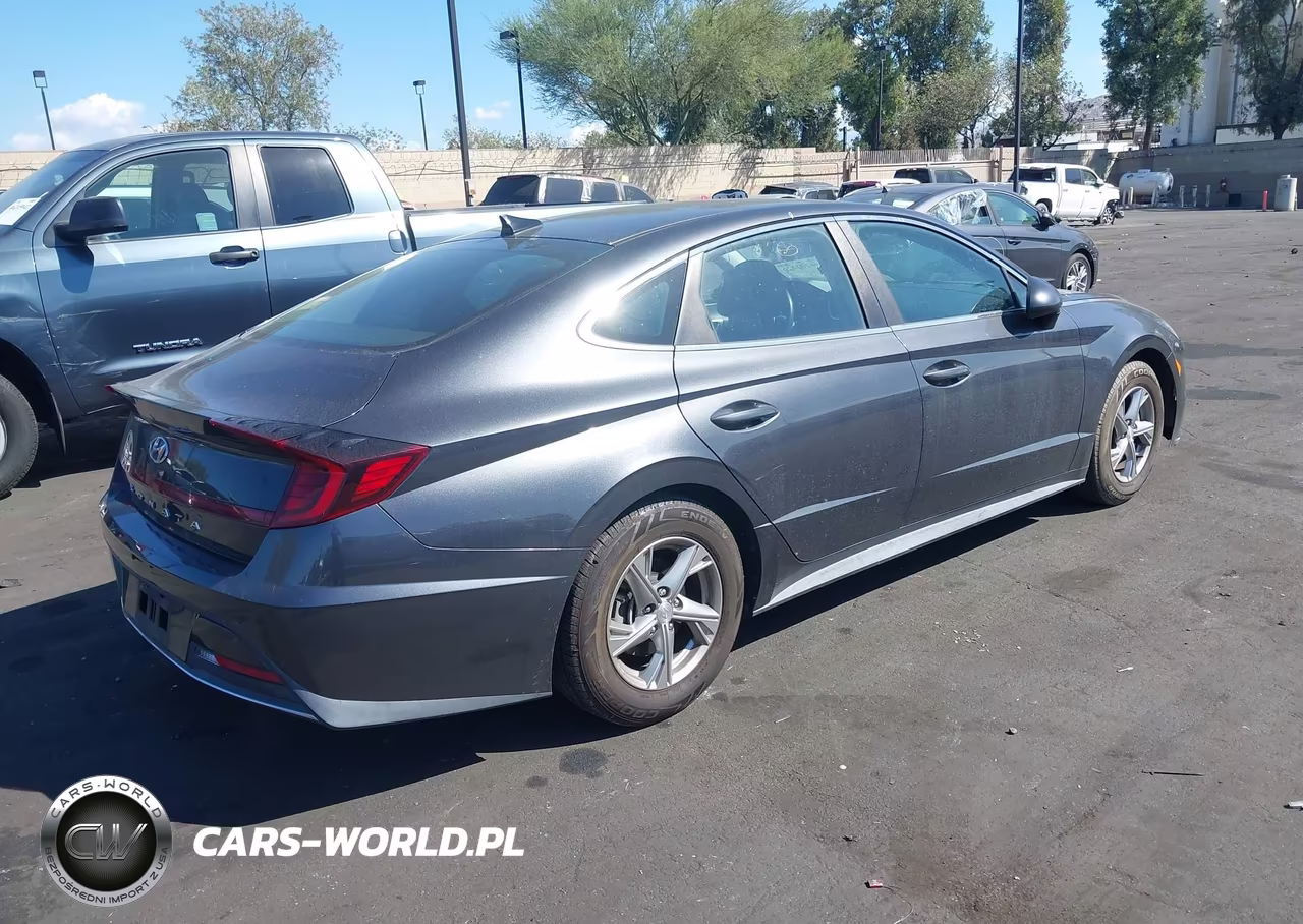 2021 Hyundai Sonata Se VIN:5NPEG4JA6MH069266 - 4