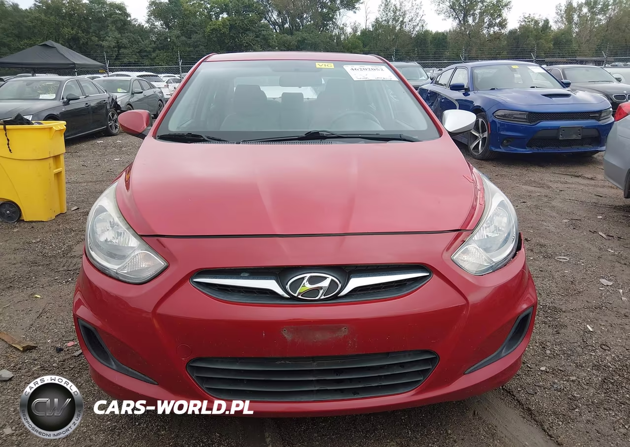 2013 Hyundai Accent Gls VIN:KMHCT4AEXDU309782 - 13