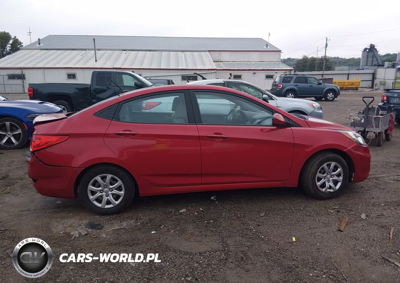 2013 Hyundai Accent Gls VIN:KMHCT4AEXDU309782 - 14