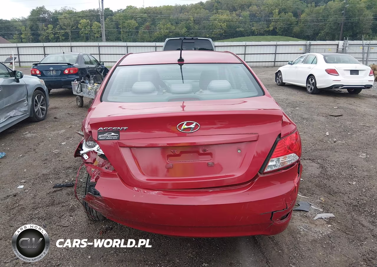 2013 Hyundai Accent Gls VIN:KMHCT4AEXDU309782 - 17