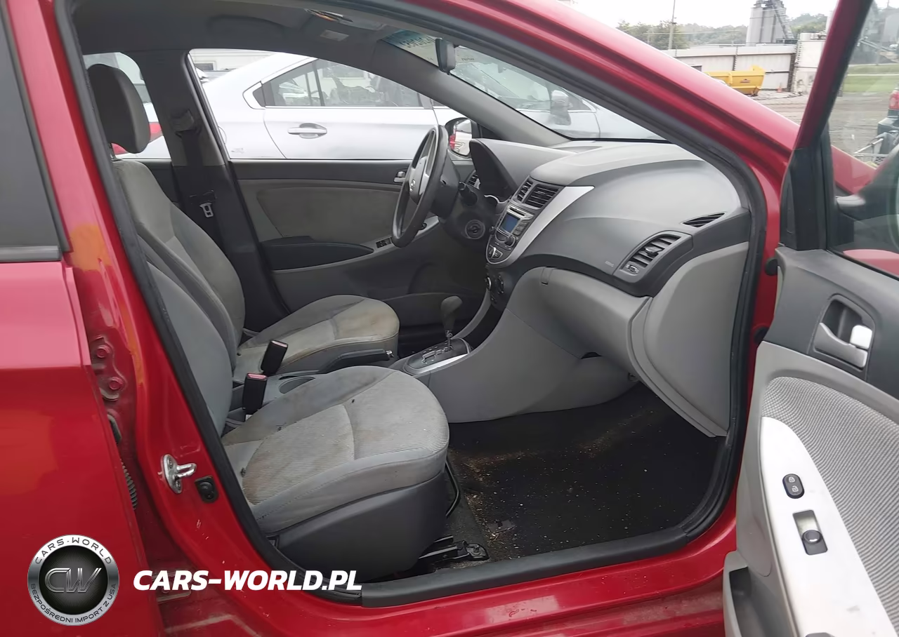 2013 Hyundai Accent Gls VIN:KMHCT4AEXDU309782 - 5