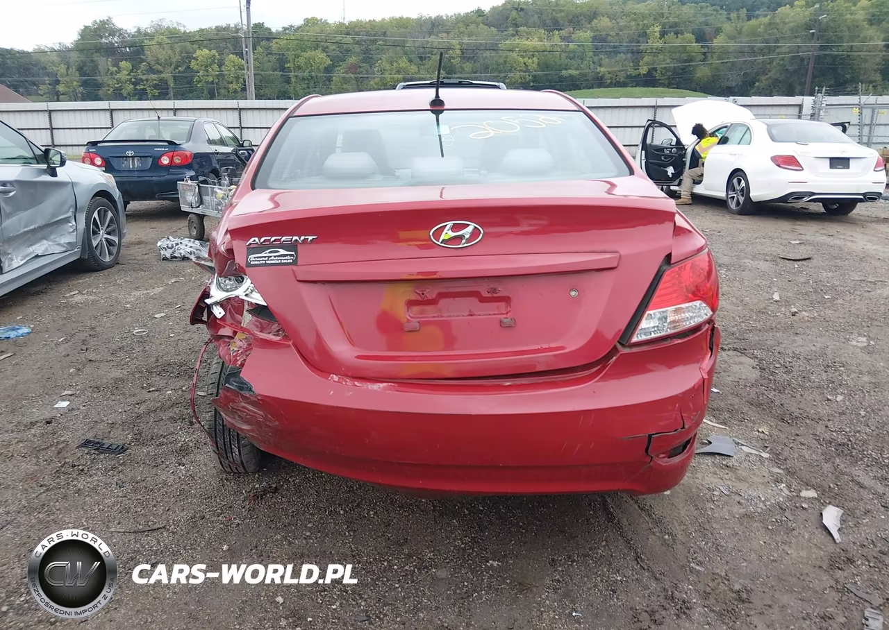 2013 Hyundai Accent Gls VIN:KMHCT4AEXDU309782 - 6
