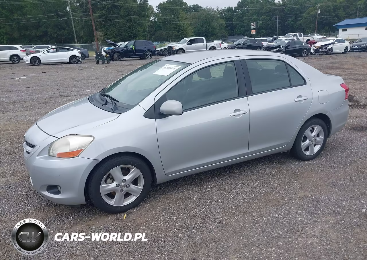 2008 Toyota Yaris VIN:JTDBT903381211035 - 2