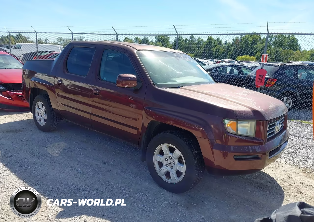 2007 Honda Ridgeline Rtl VIN:2HJYK16577H540954 - 1