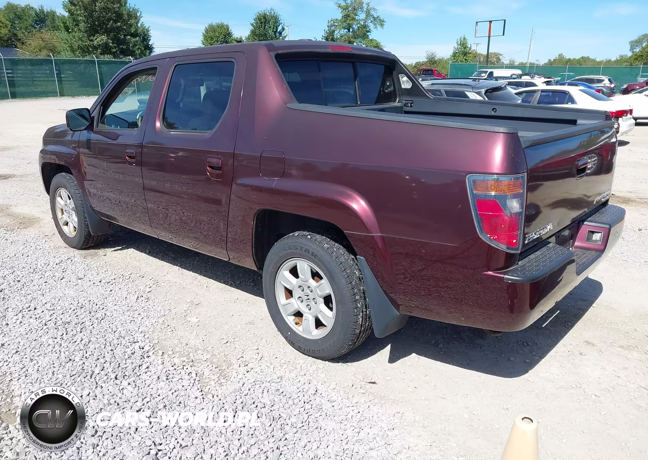 2007 Honda Ridgeline Rtl VIN:2HJYK16577H540954 - 3