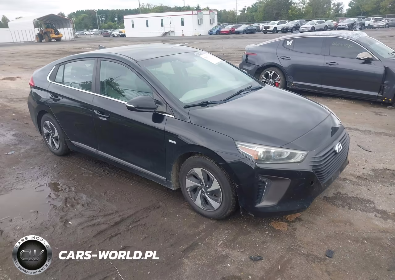 2017 Hyundai Ioniq Hybrid Sel VIN:KMHC75LC7HU048218 - 1