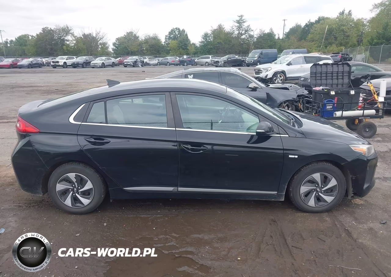 2017 Hyundai Ioniq Hybrid Sel VIN:KMHC75LC7HU048218 - 13