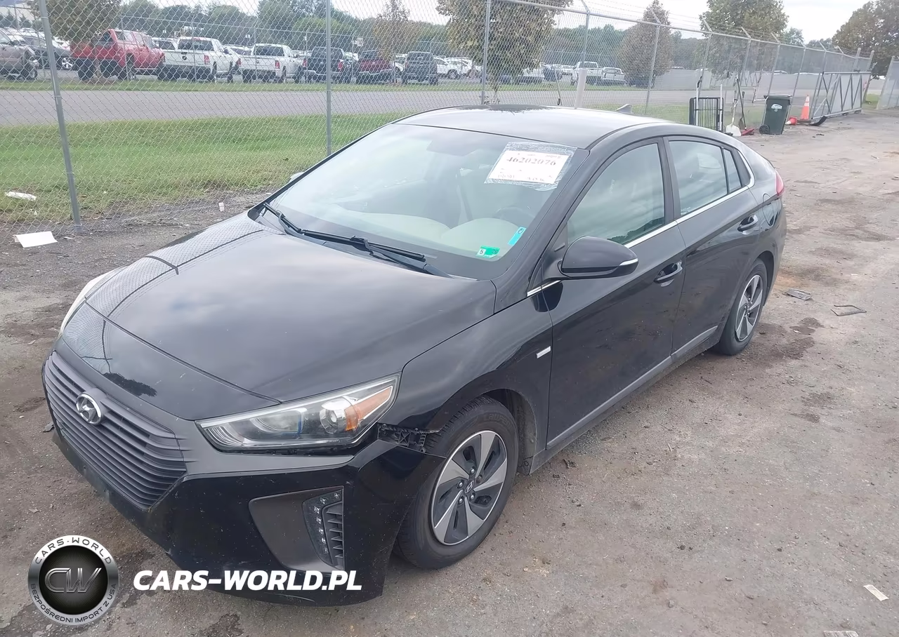 2017 Hyundai Ioniq Hybrid Sel VIN:KMHC75LC7HU048218 - 2