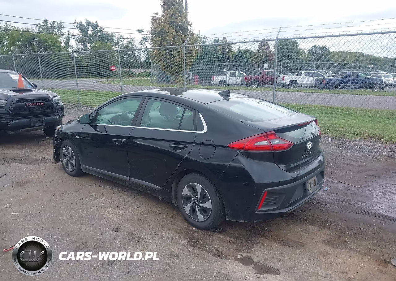 2017 Hyundai Ioniq Hybrid Sel VIN:KMHC75LC7HU048218 - 3