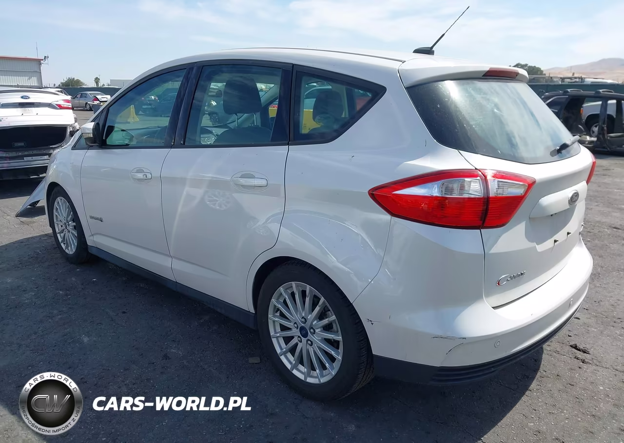 2013 Ford C-Max Hybrid Se VIN:1FADP5AU6DL525926 - 3