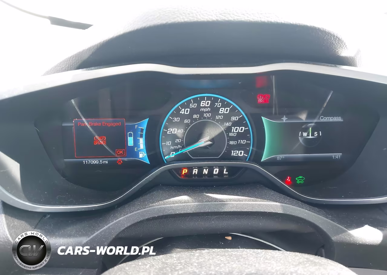 2013 Ford C-Max Hybrid Se VIN:1FADP5AU6DL525926 - 7