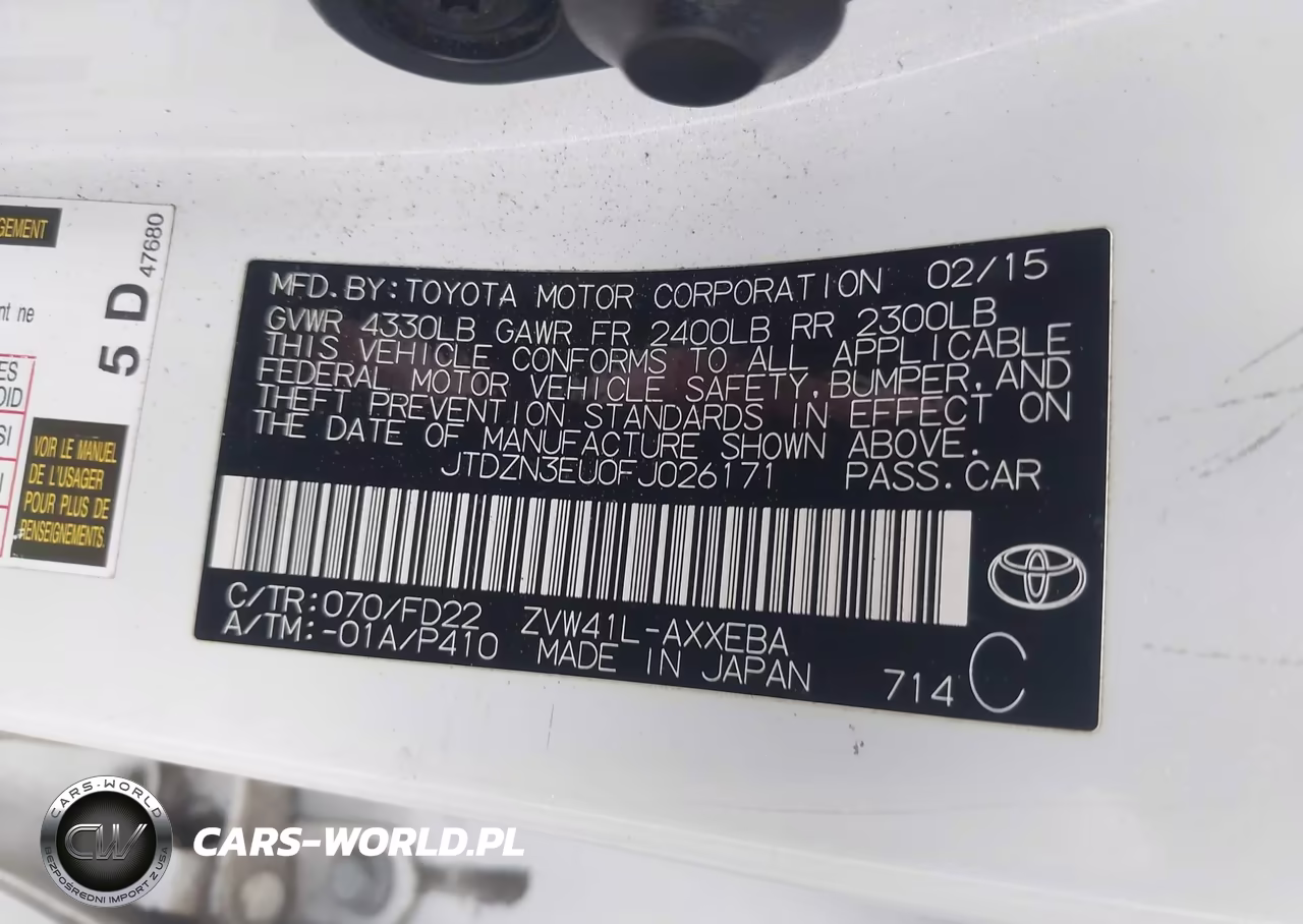 2015 Toyota Prius V Three VIN:JTDZN3EU0FJ026171 - 9