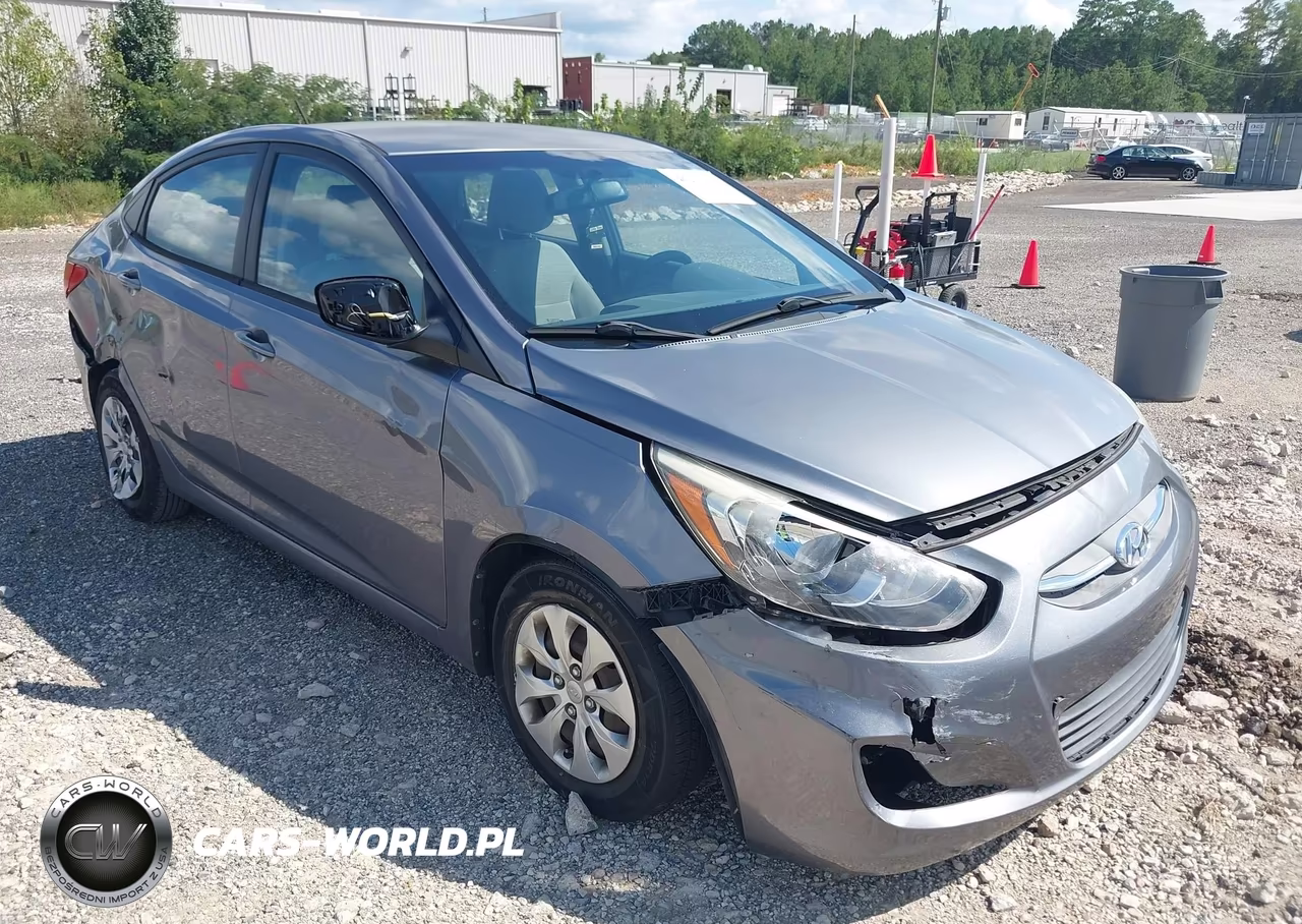 2016 Hyundai Accent Se VIN:KMHCT4AE0GU058422 - 1