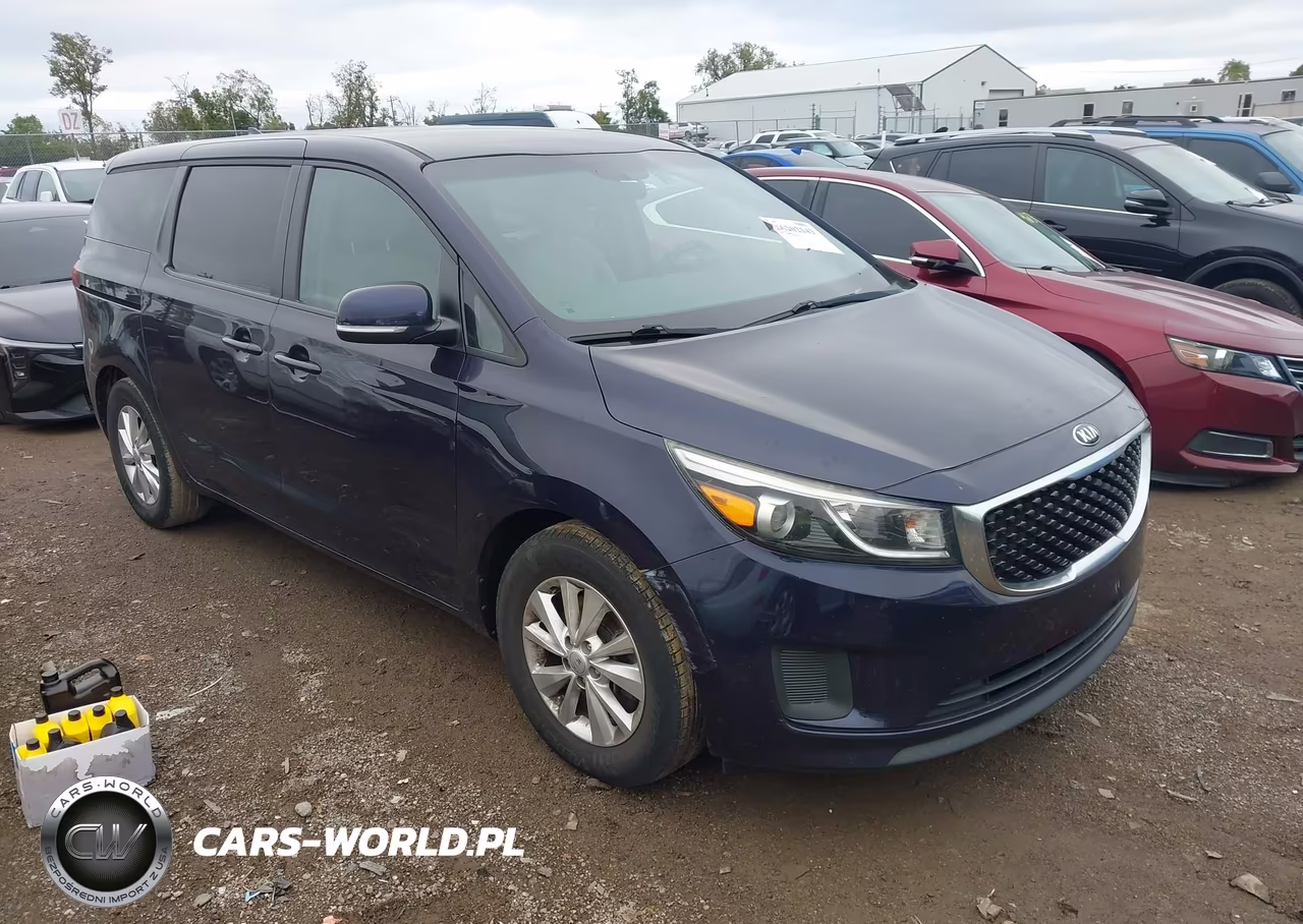 2018 Kia Sedona Lx VIN:KNDMB5C16J6406800 - 1