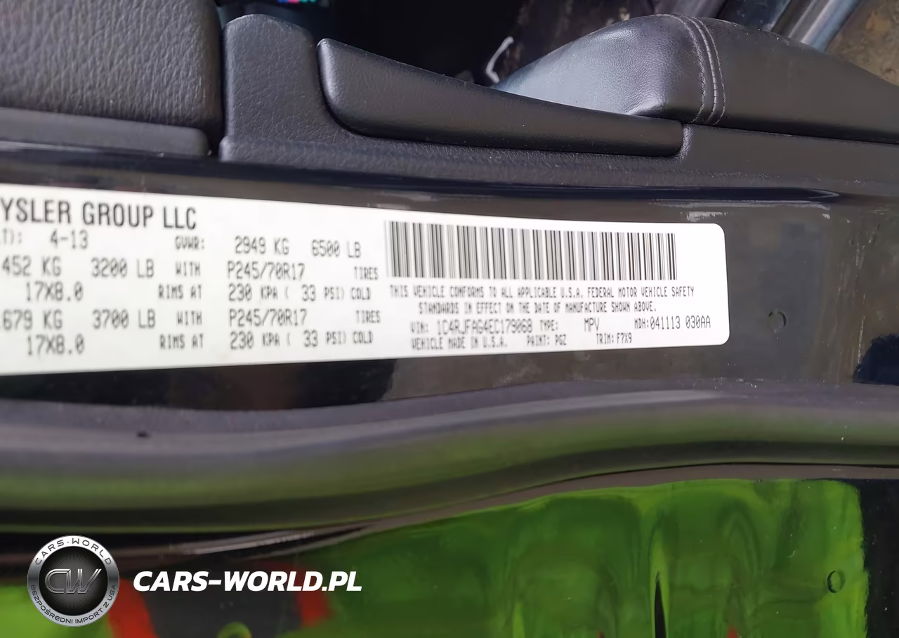 2014 Jeep Grand Cherokee Laredo VIN:1C4RJFAG4EC179068 - 9