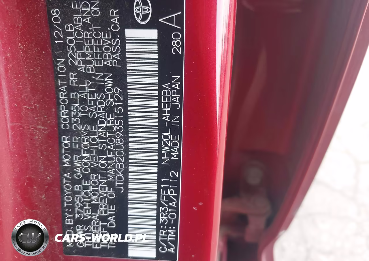 2009 Toyota Prius VIN:JTDKB20U893515129 - 9