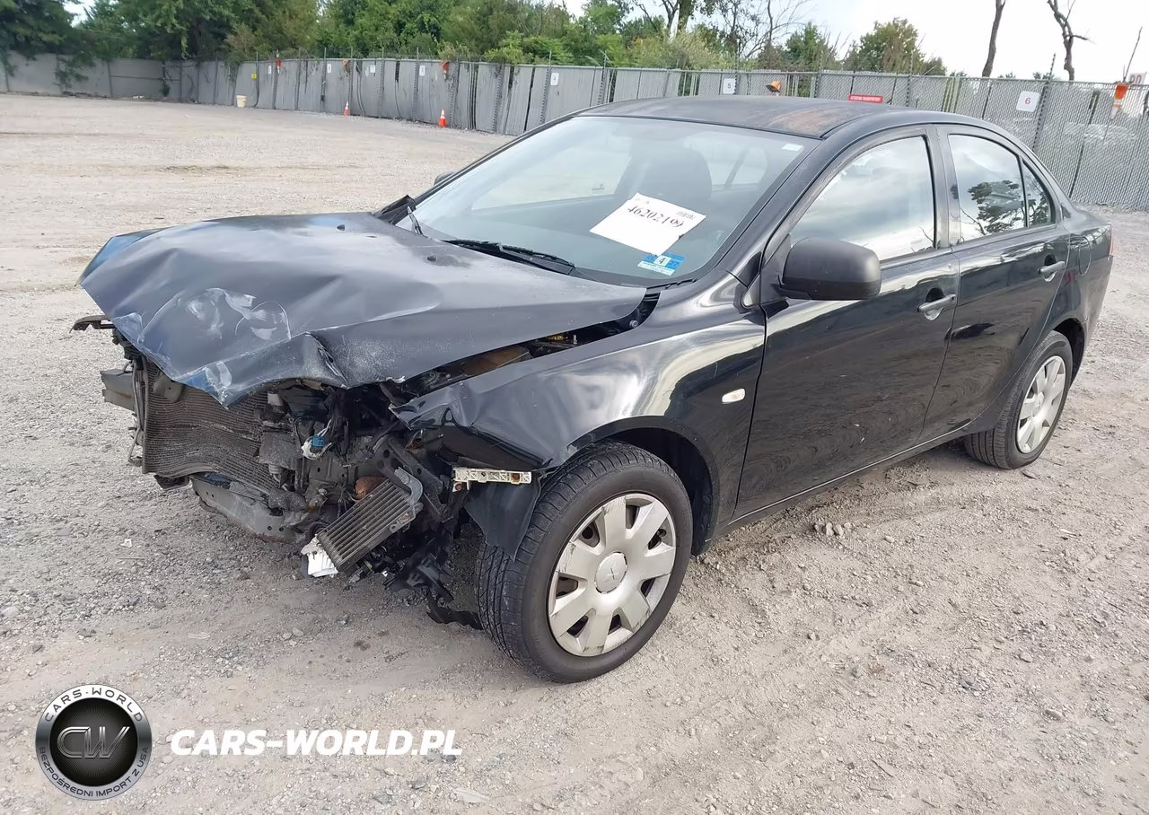 2008 Mitsubishi Lancer De VIN:JA3AU16U58U044264 - 2