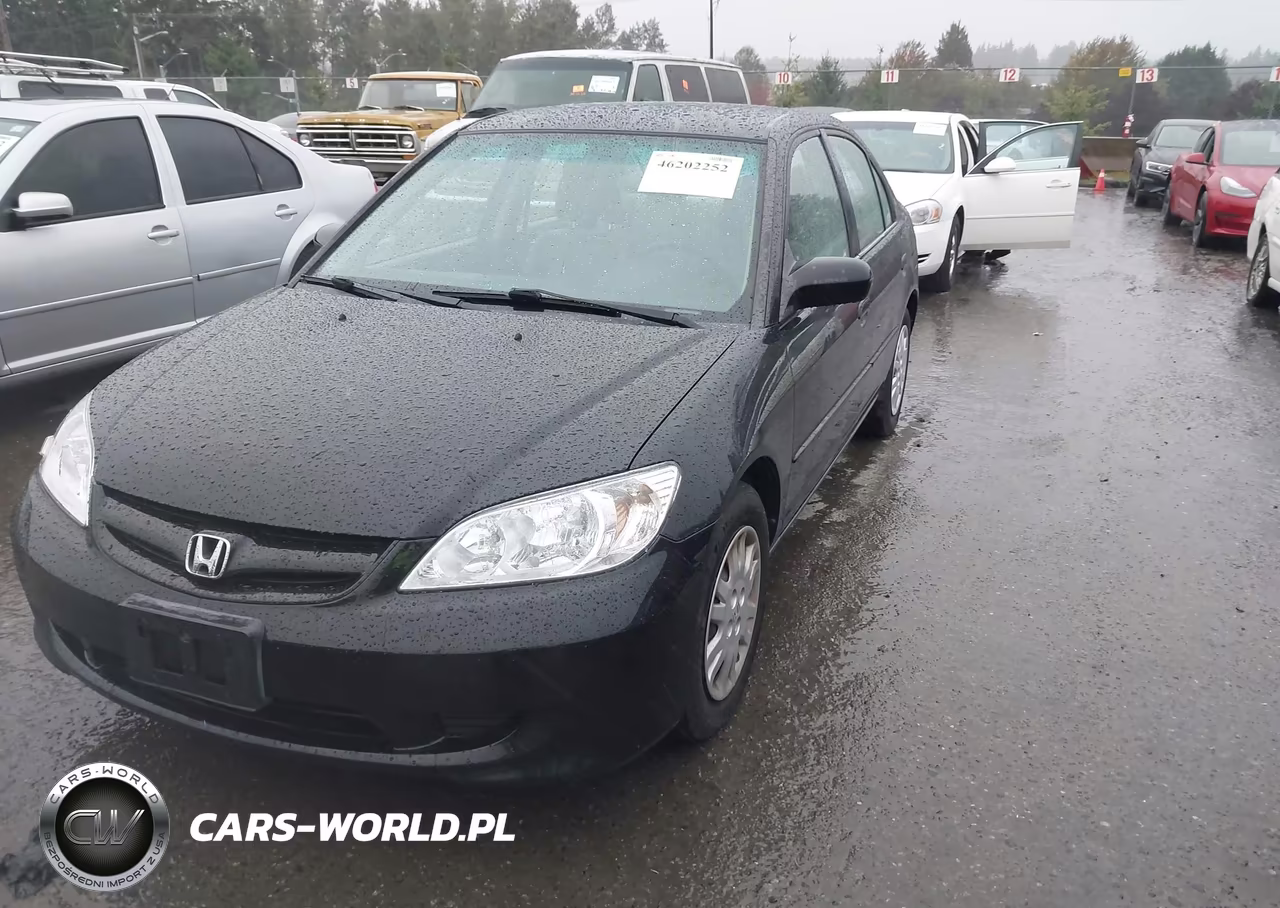 2005 Honda Civic Lx VIN:JHMES16595S004910 - 2