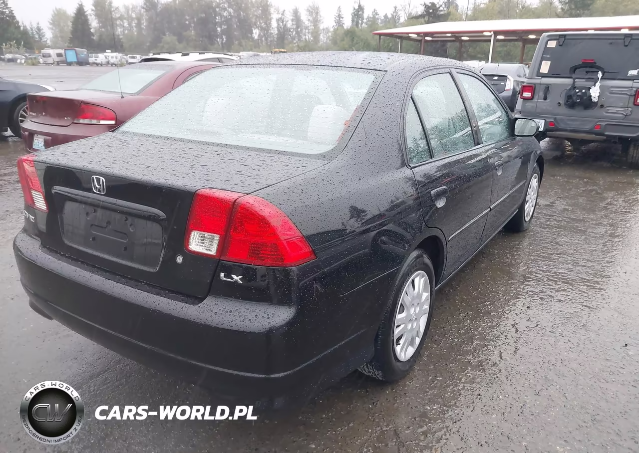 2005 Honda Civic Lx VIN:JHMES16595S004910 - 4