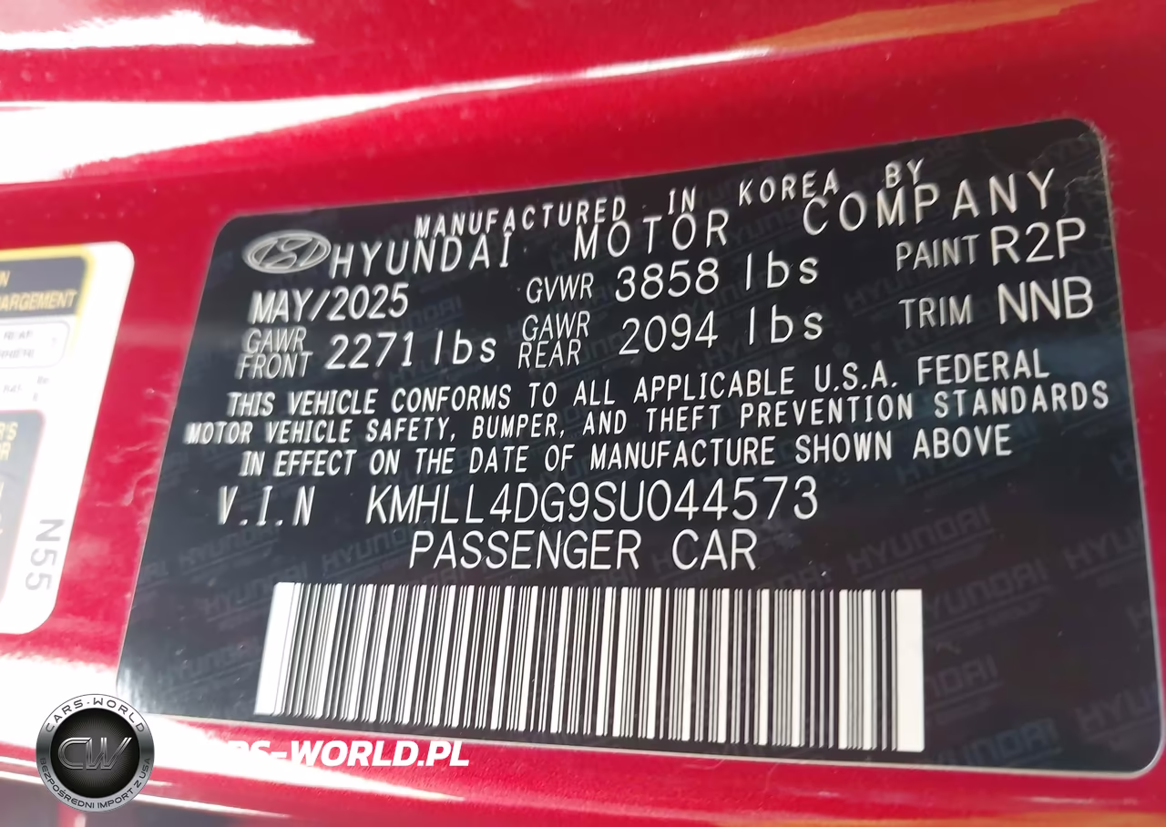 2025 Hyundai Elantra Se VIN:KMHLL4DG9SU044573 - 9