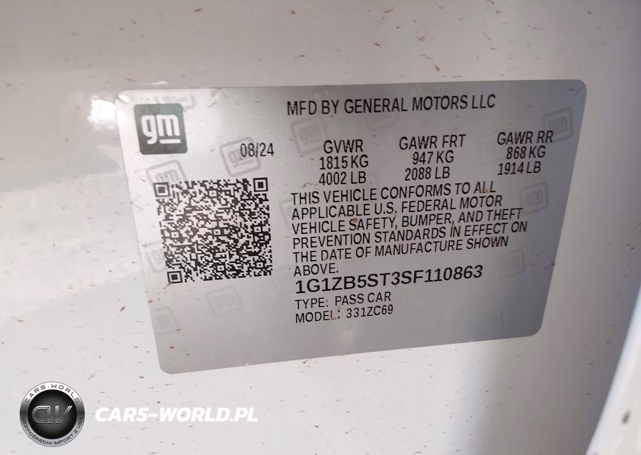 2025 Chevrolet Malibu Fwd Ls VIN:1G1ZB5ST3SF110863 - 9