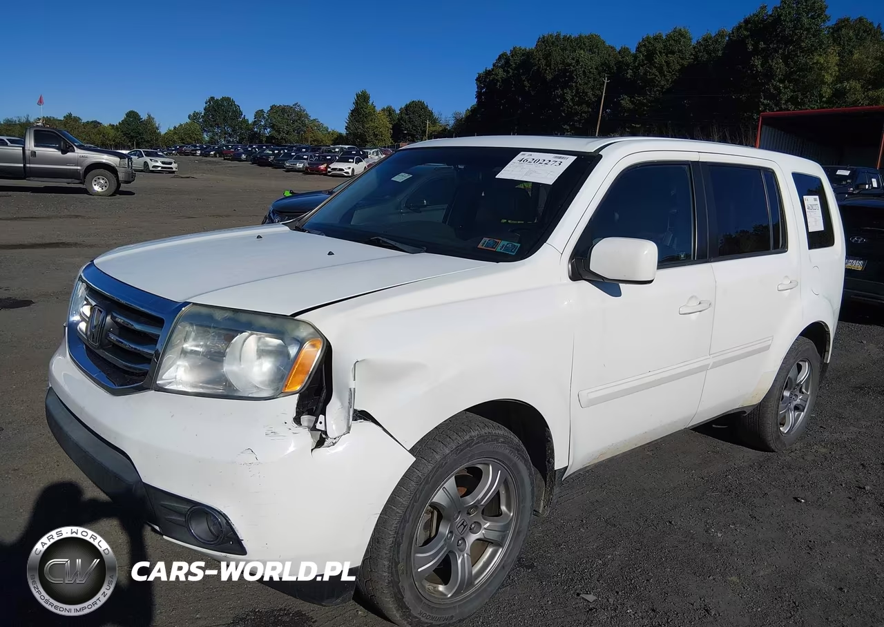 2012 Honda Pilot Ex-L VIN:5FNYF4H6XCB037712 - 2