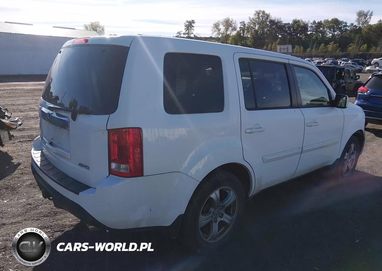 2012 Honda Pilot Ex-L VIN:5FNYF4H6XCB037712 - 4