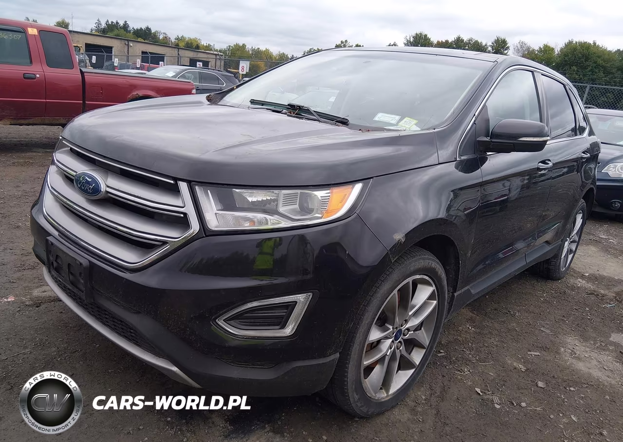 2015 Ford Edge Titanium VIN:2FMTK4K90FBC22776 - 2
