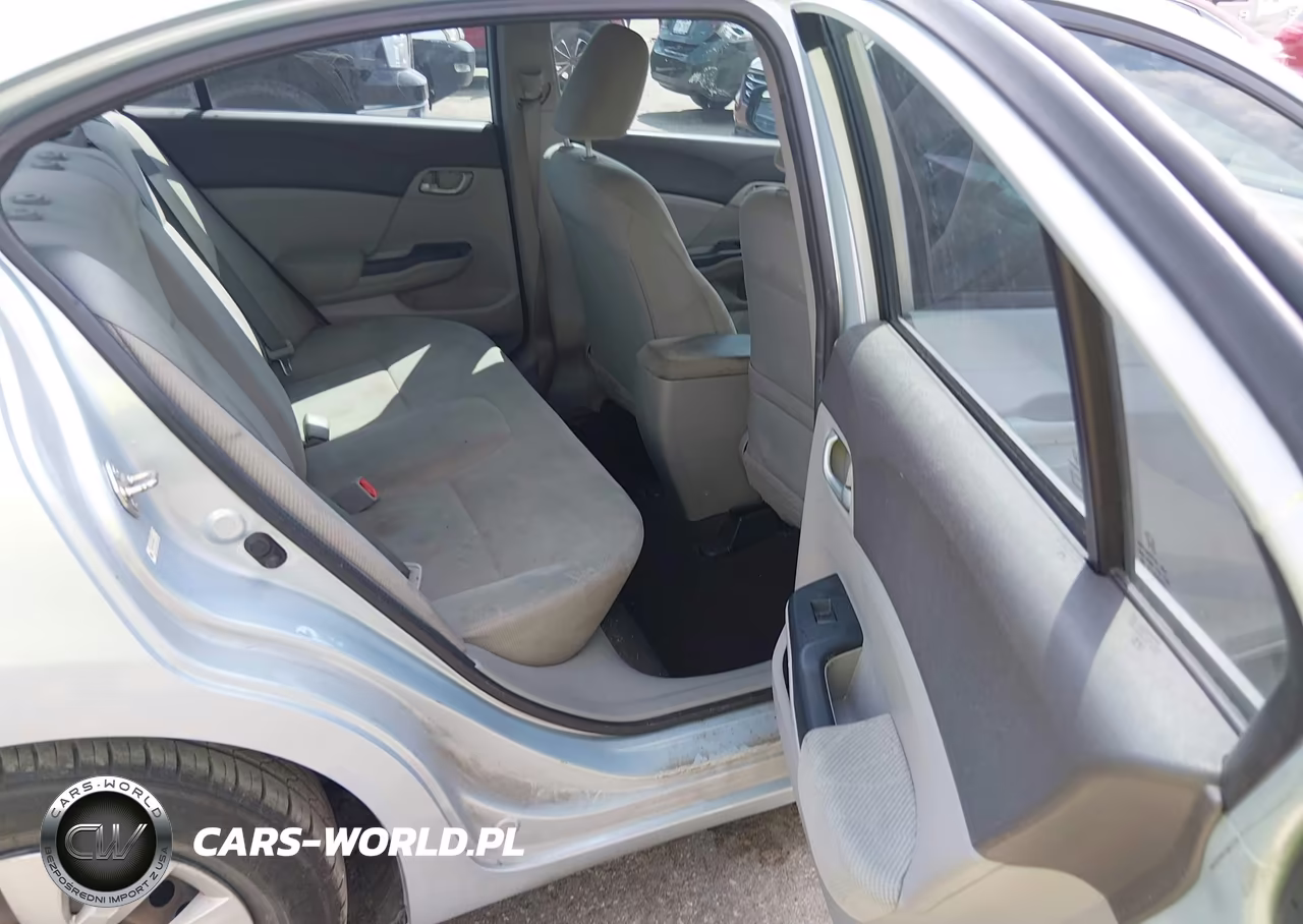 2012 Honda Civic Sdn Lx VIN:2HGFB2F57CH600082 - 8