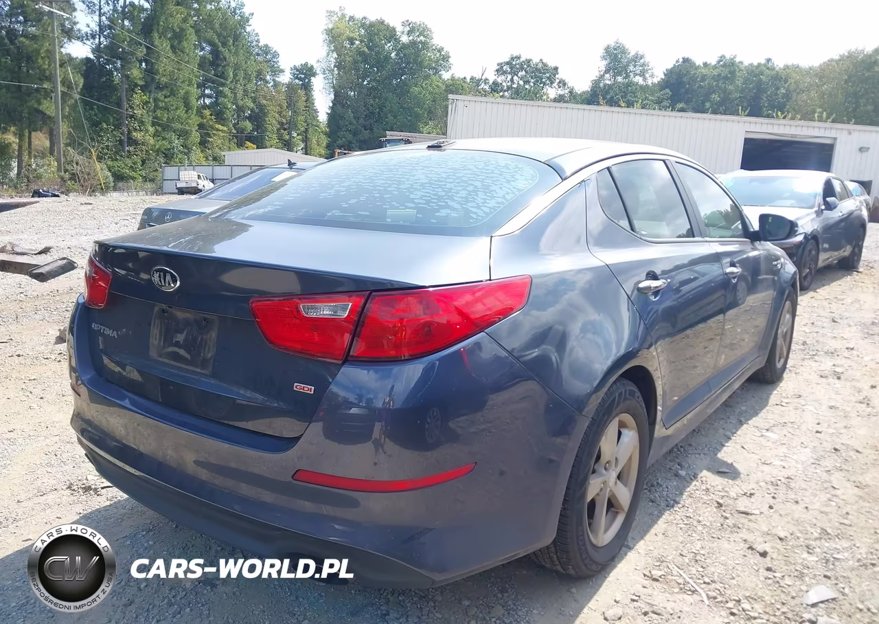 2015 Kia Optima Lx VIN:KNAGM4A73F5596848 - 4