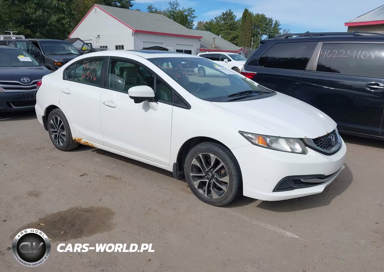 2014 Honda Civic Ex VIN:19XFB2F89EE035003 - 1