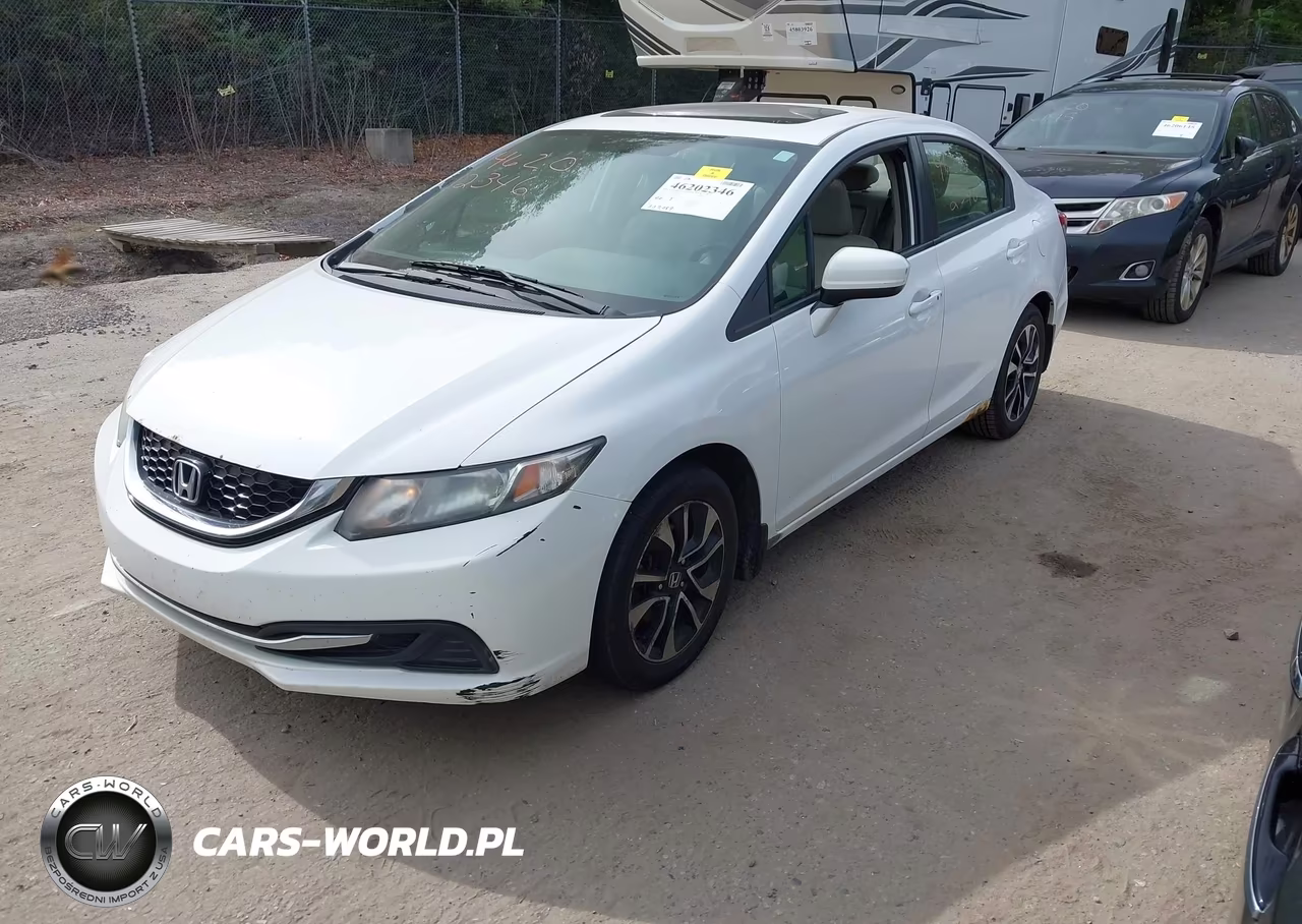 2014 Honda Civic Ex VIN:19XFB2F89EE035003 - 2