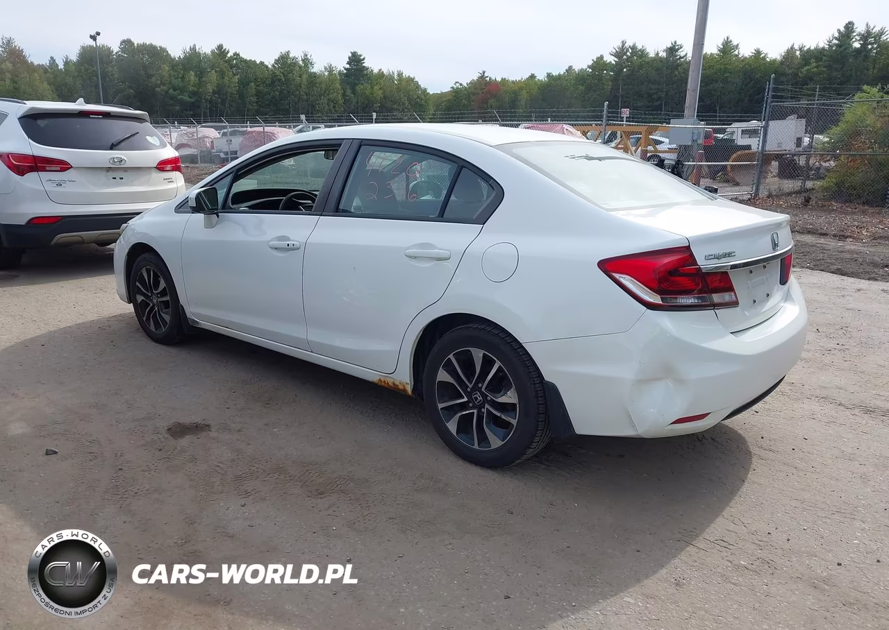 2014 Honda Civic Ex VIN:19XFB2F89EE035003 - 3
