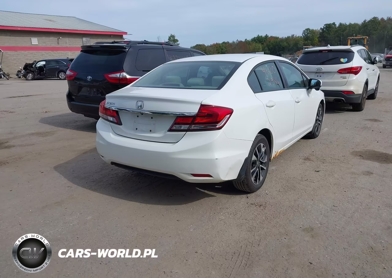 2014 Honda Civic Ex VIN:19XFB2F89EE035003 - 4