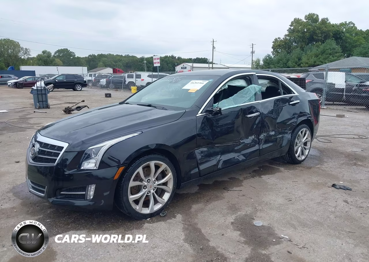 2014 Cadillac Ats Performance Awd VIN:1G6AJ5SX0E0192992 - 2