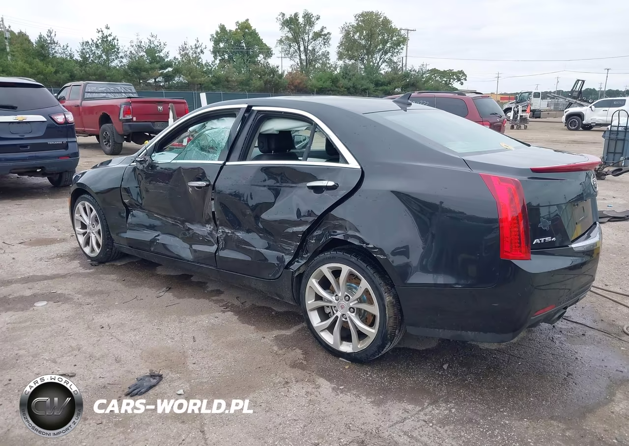2014 Cadillac Ats Performance Awd VIN:1G6AJ5SX0E0192992 - 3