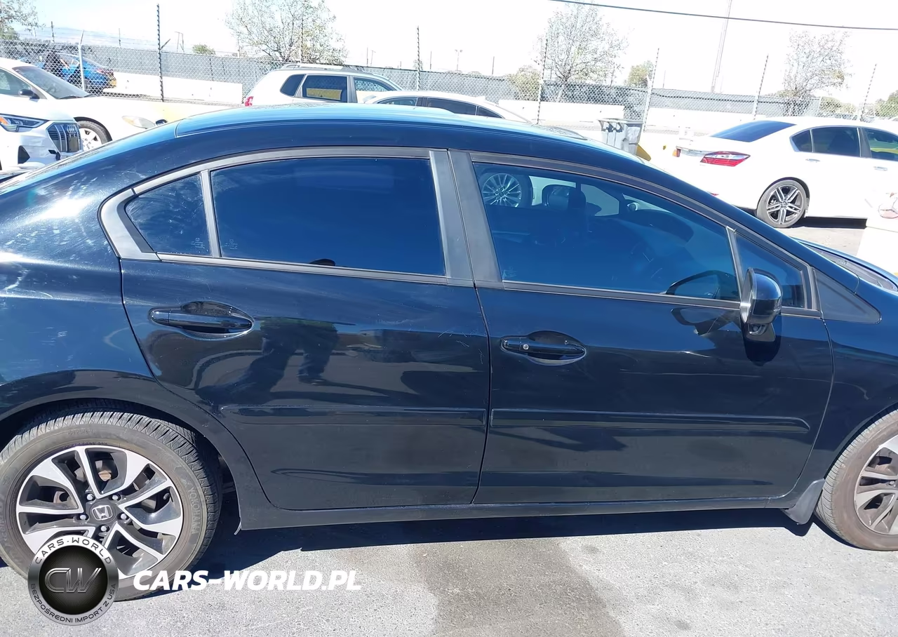 2015 Honda Civic Ex VIN:19XFB2F80FE117445 - 13