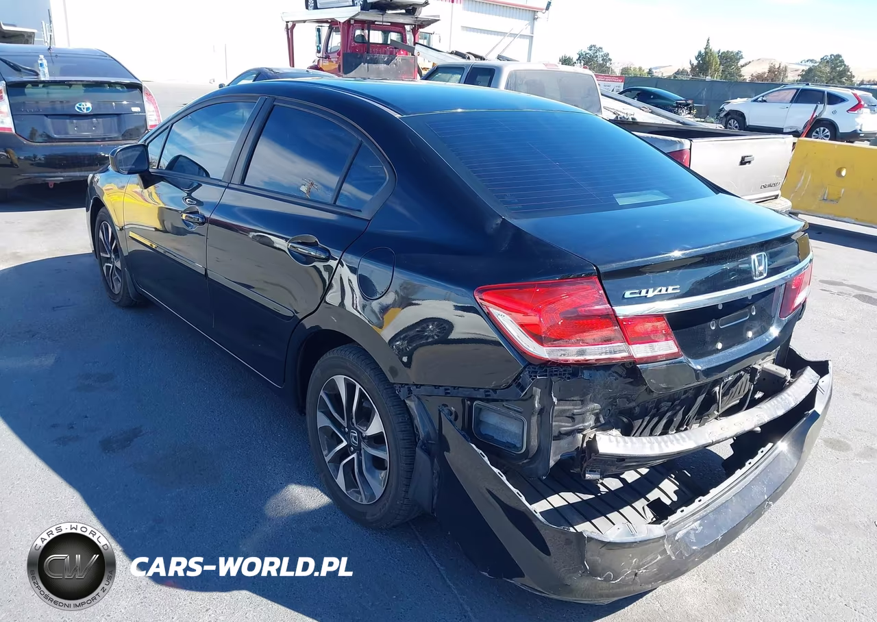 2015 Honda Civic Ex VIN:19XFB2F80FE117445 - 3