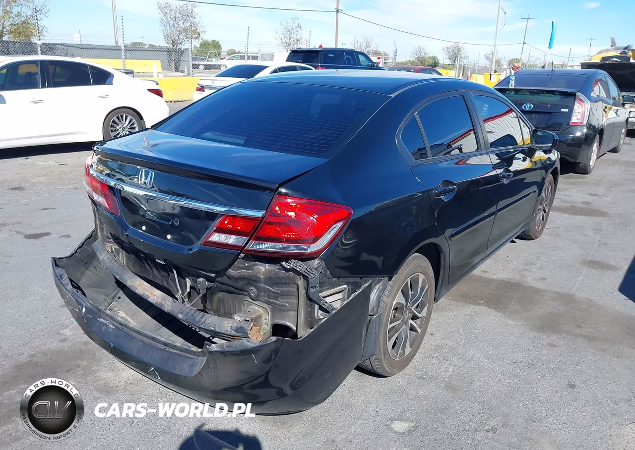 2015 Honda Civic Ex VIN:19XFB2F80FE117445 - 4