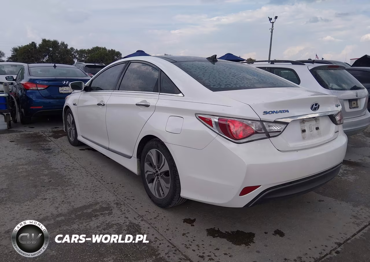 2015 Hyundai Sonata Hybrid Limited VIN:KMHEC4A49FA125664 - 3