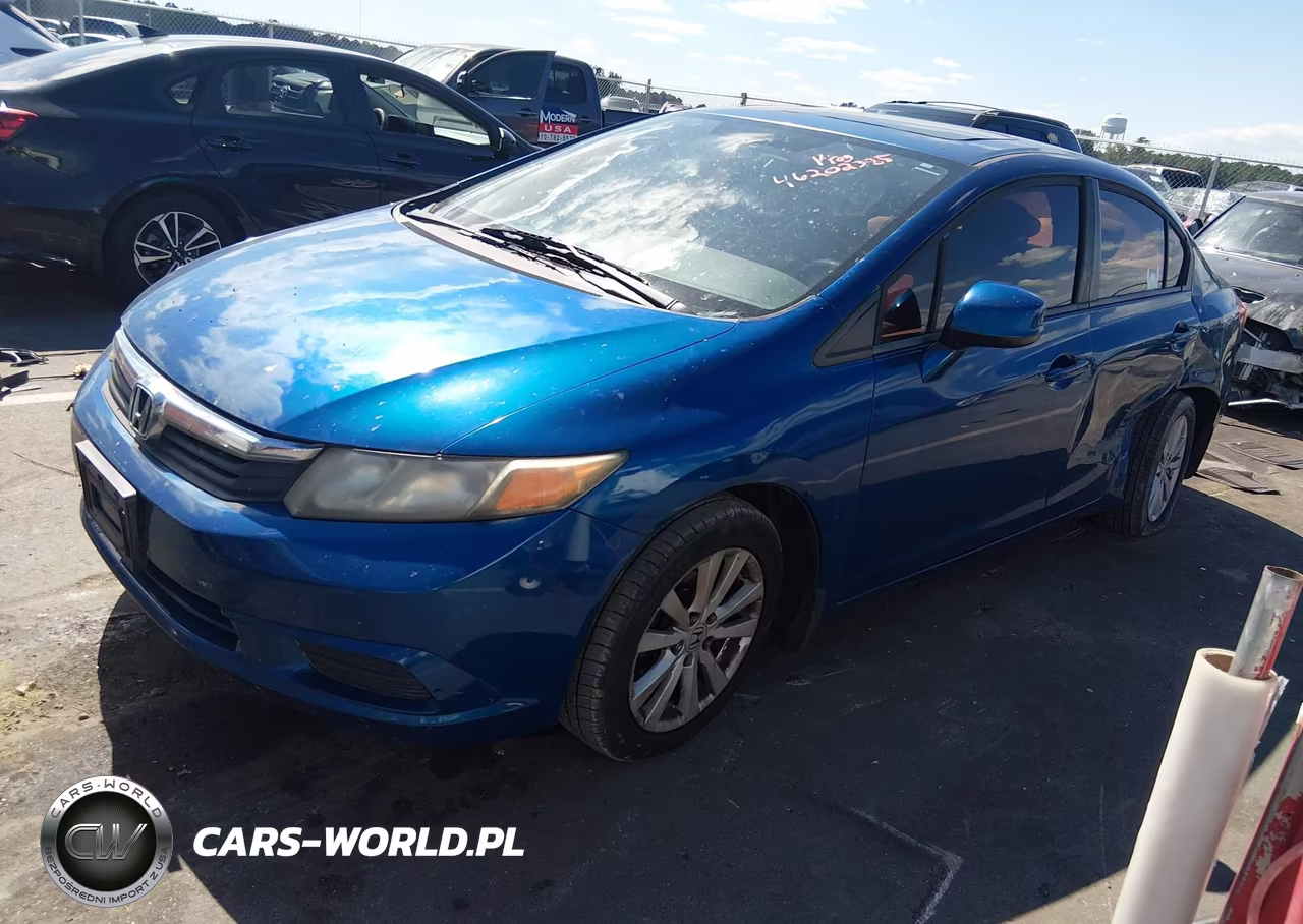 2012 Honda Civic Sdn Ex VIN:2HGFB2F87CH585481 - 2