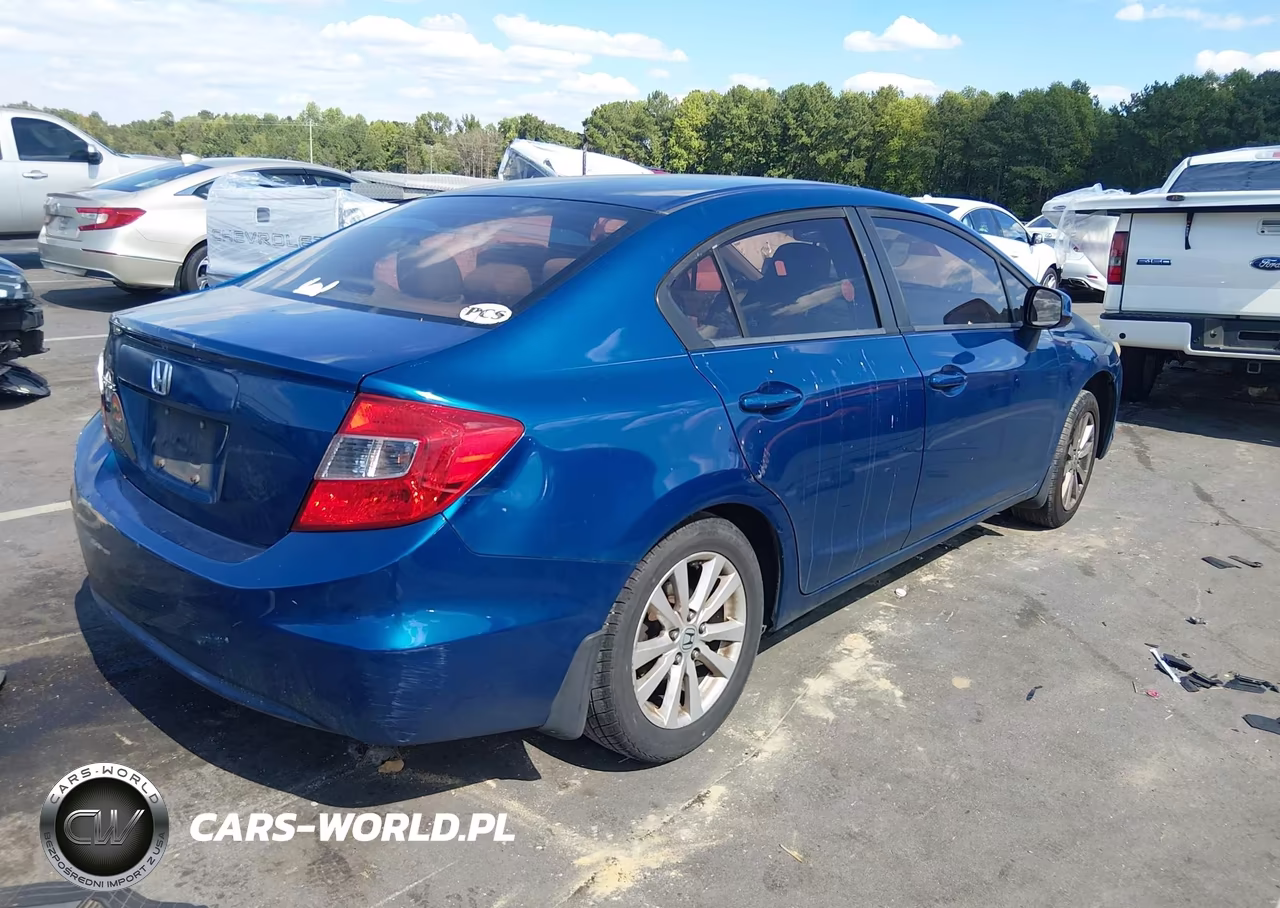 2012 Honda Civic Sdn Ex VIN:2HGFB2F87CH585481 - 4
